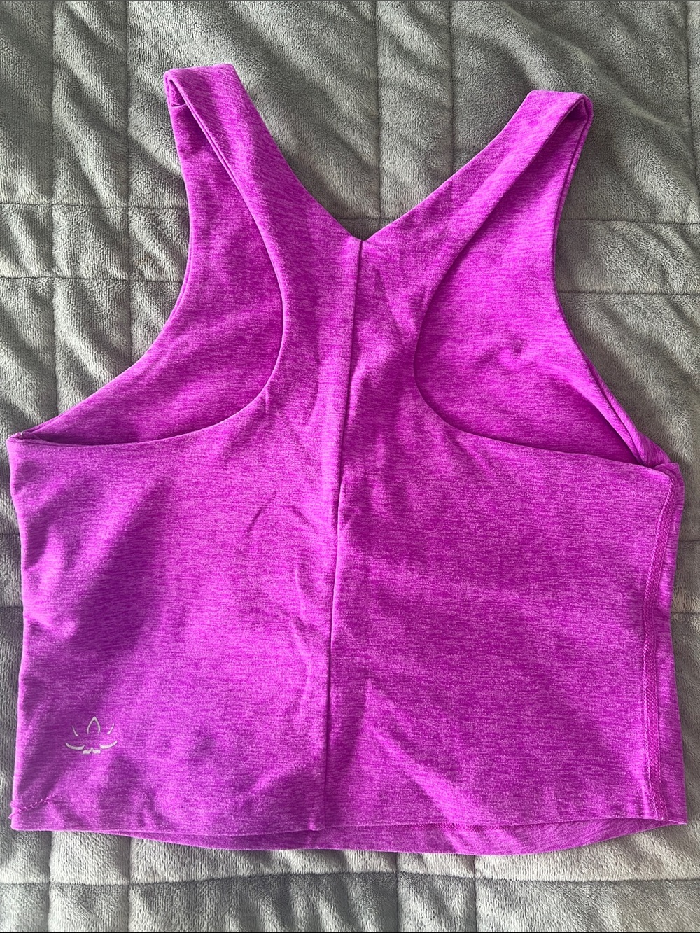 Beyond Yoga Spacedye Crop Top Vibrant Plum - Picture 3 of 4